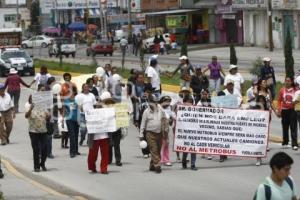 RUTA LINEA 2 . MANIFESTACIÓN