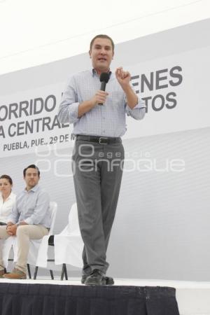 INAUGURACION EN LA CENTRAL DE ABASTOS