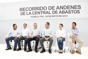 INAUGURACION EN LA CENTRAL DE ABASTOS