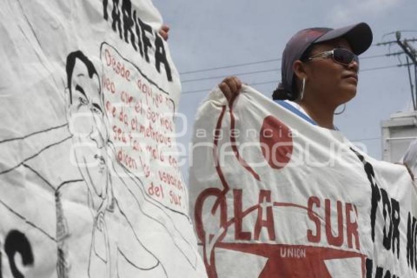 RUTA LINEA 2 . MANIFESTACIÓN