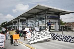 RUTA LINEA 2 . MANIFESTACIÓN