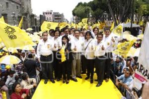 CARLOS NAVARRETE . CIERRE DE CAMPAÑA PRD