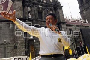 CARLOS NAVARRETE . CIERRE DE CAMPAÑA PRD