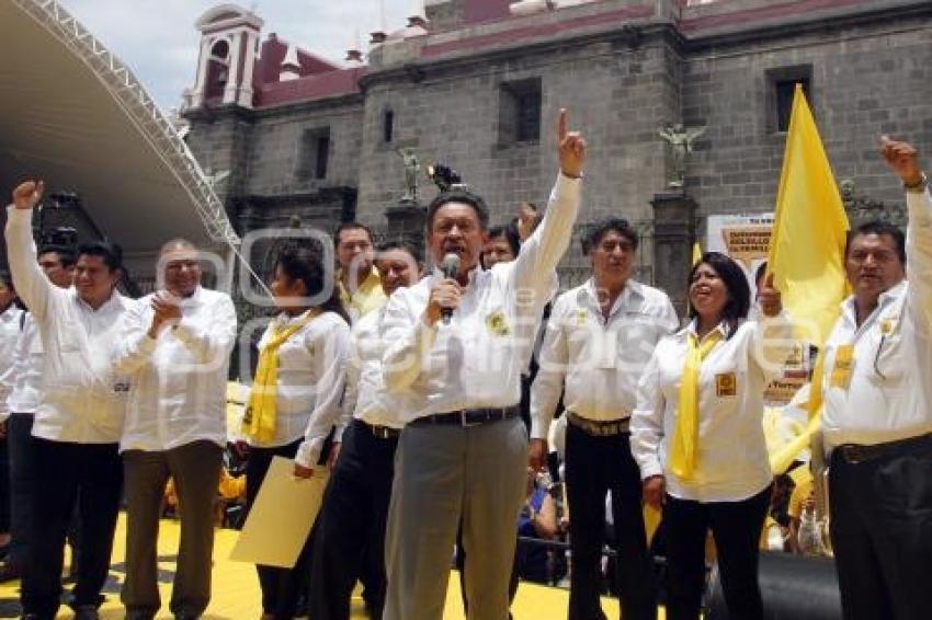 CARLOS NAVARRETE . CIERRE DE CAMPAÑA PRD