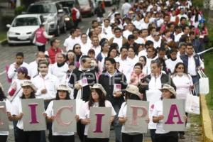 INE . CAMINATA POR LA DEMOCRACIA