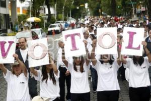 INE . CAMINATA POR LA DEMOCRACIA