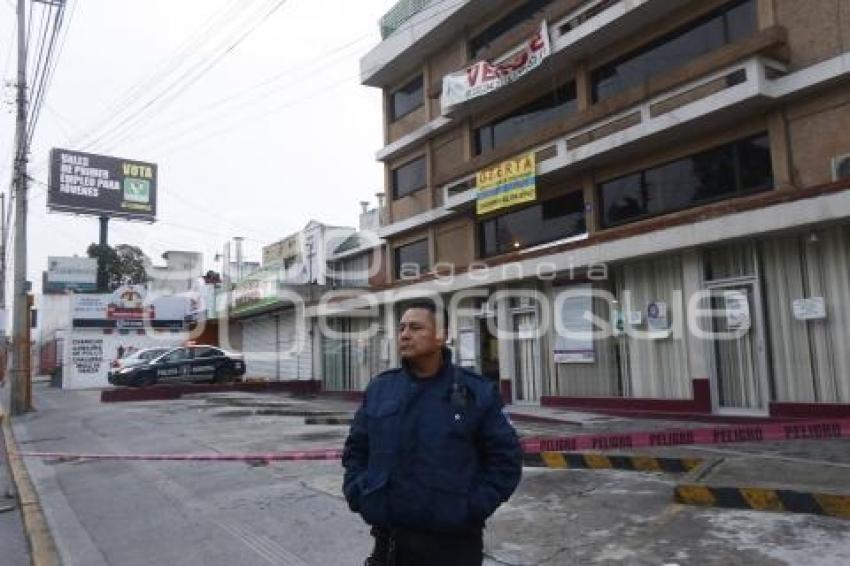 EXPLOSIÓN OFICINAS INE