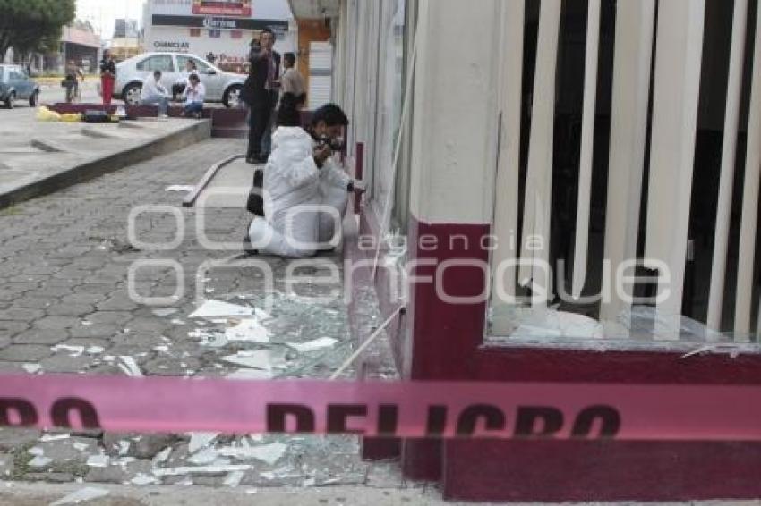 EXPLOSIÓN OFICINAS INE