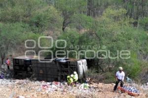 ACCIDENTE AUTOPISTA CUACNOPALAN - OAXACA