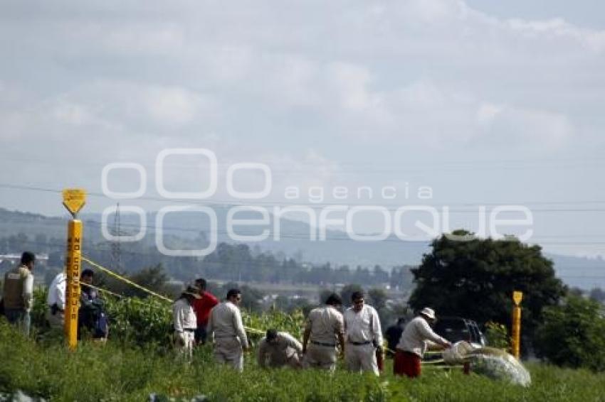 SAN MARTÍN TEXMELUCAN . FUGA PEMEX