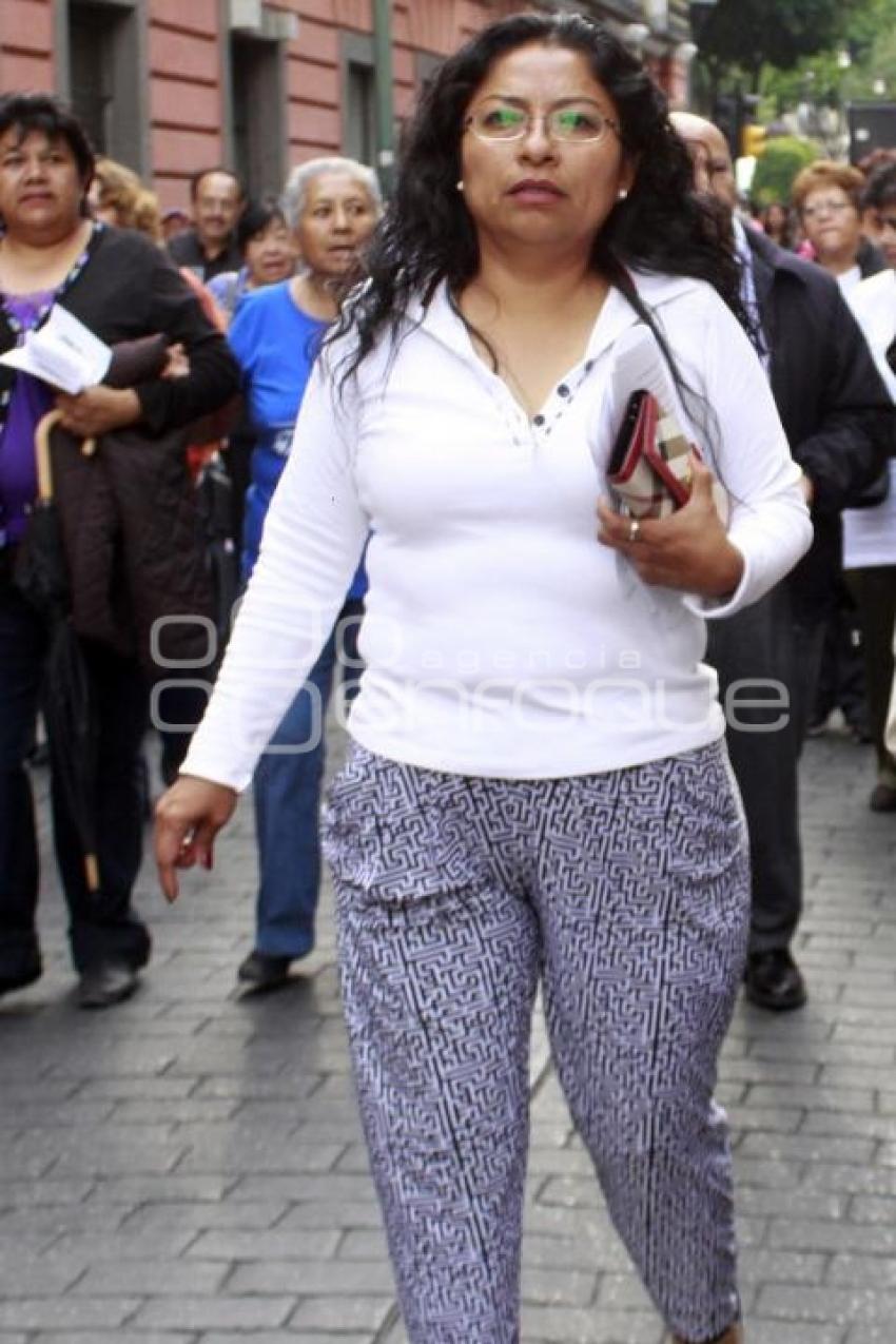 MANIFESTACIÓN BURÓCRATAS