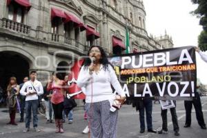 MANIFESTACIÓN BURÓCRATAS