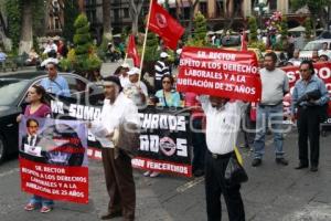 MANIFESTACIÓN BURÓCRATAS