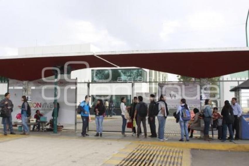 CIERRE BUAP . TOMA DE RECTORÍA