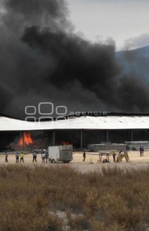 INCENDIO . TEHUACÁN