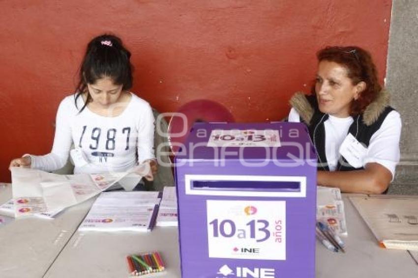 ELECCIONES 2015 . CONSULTA INFANTIL