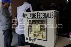 ELECCIONES 2015 . CIERRE DE CASILLAS