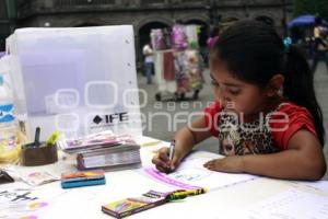 ELECCIONES 2015 . CONSULTA INFANTIL