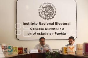 ELECCIONES 2015 . INE DISTRITO 10