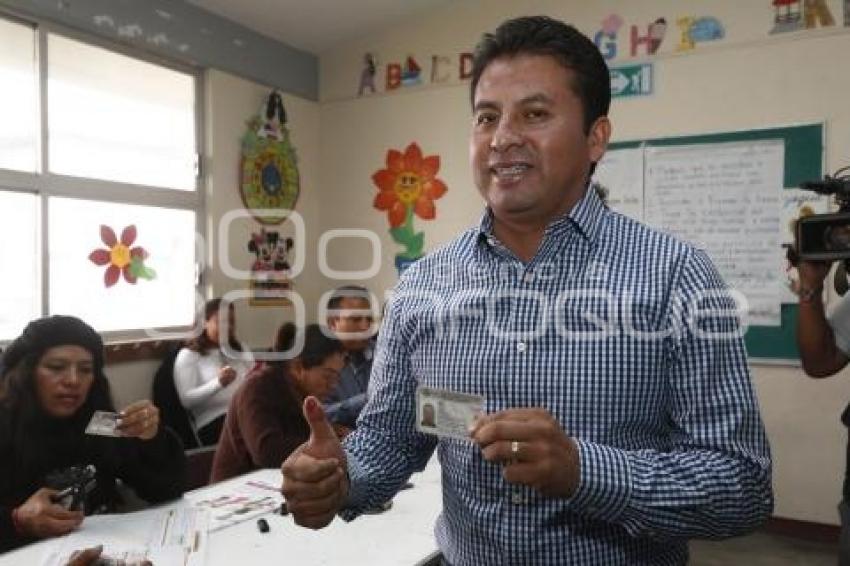 ELECCIONES 2015 . VOTO LEONCIO PAISANO