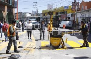 BACHEO DE CALLES . TEXMELUCAN