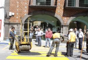 BACHEO DE CALLES . TEXMELUCAN