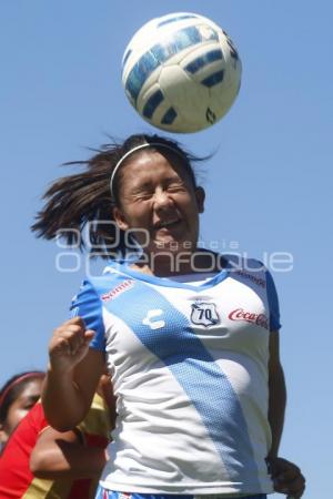 FÚTBOL FEMENIL . PUEBLA VS OAXACA