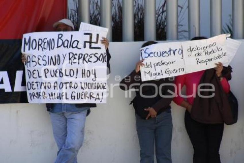 MANIFESTACIÓN PGJ . MIGUEL GUERRA