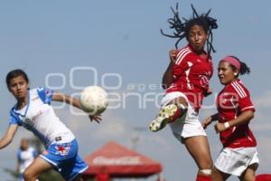 FÚTBOL FEMENIL . PUEBLA VS MORELOS