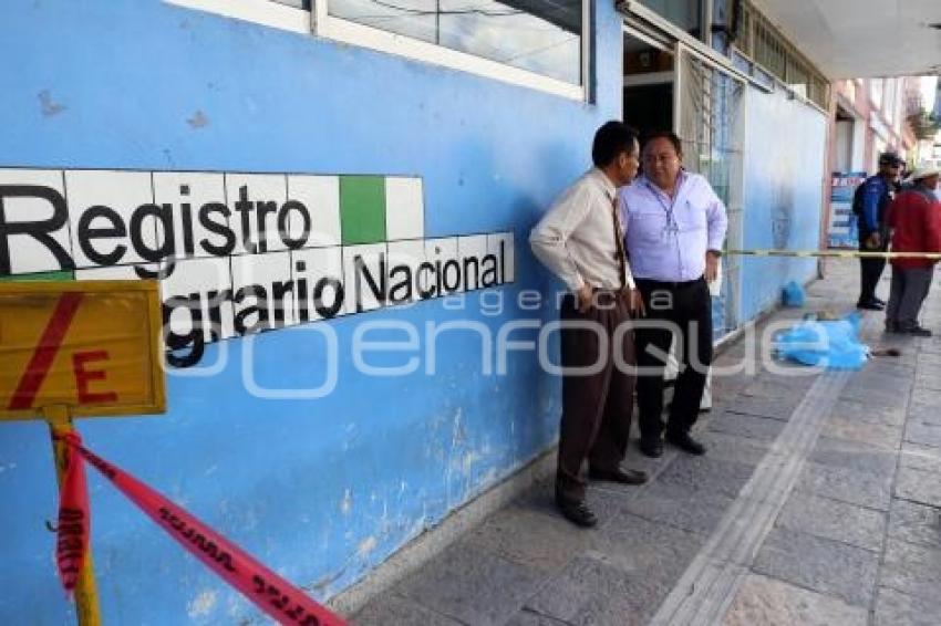 NOTA ROJA . REGISTRO NACIONAL AGRARIO