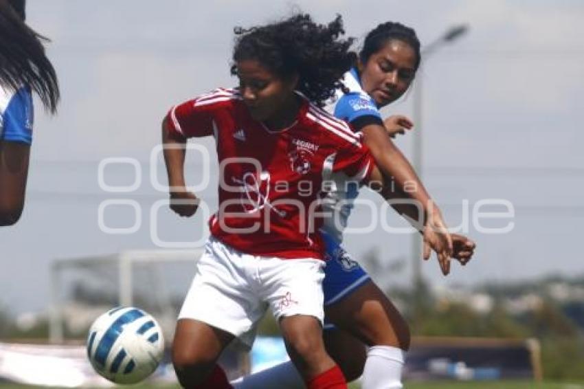 FÚTBOL FEMENIL . PUEBLA VS MORELOS