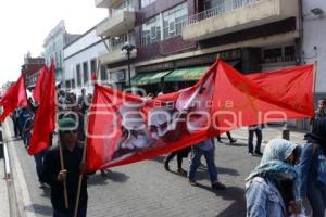 MANIFESTACIÓN MAESTROS . MIGUEL GUERRA