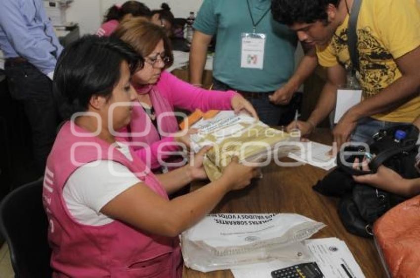 ELECCIONES 2015. CONTEO DISTRITAL