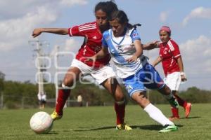 FÚTBOL FEMENIL . PUEBLA VS MORELOS