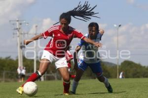 FÚTBOL FEMENIL . PUEBLA VS MORELOS