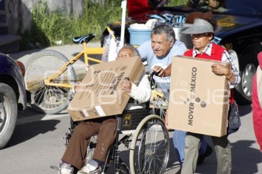 ENTREGA DE PANTALLAS EN LA SCT