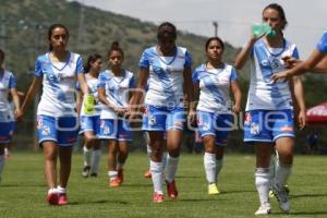 FÚTBOL FEMENIL . PUEBLA VS POTOSINAS