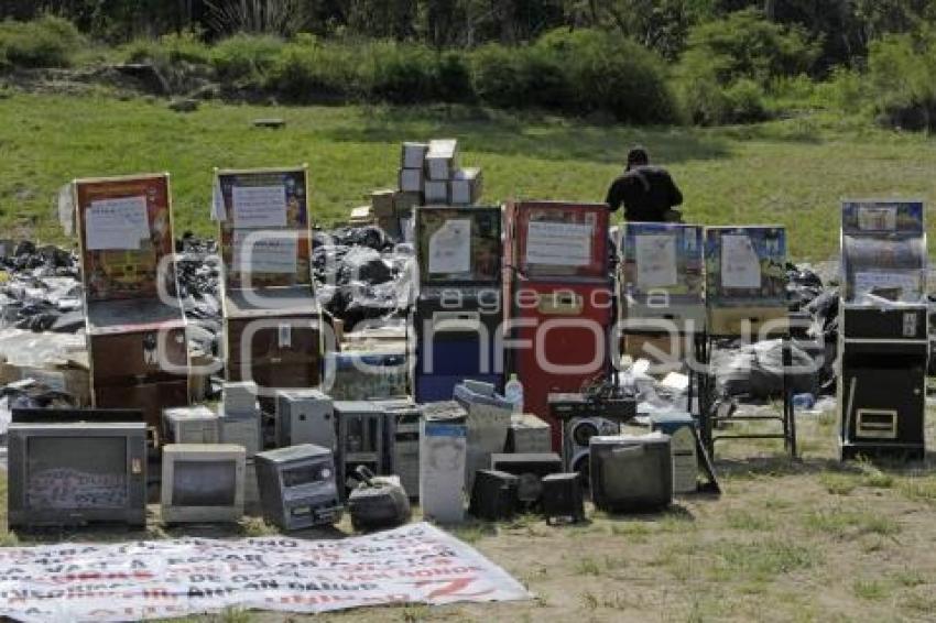 INCINERACIÓN DE DROGA XXV ZONA MILITAR