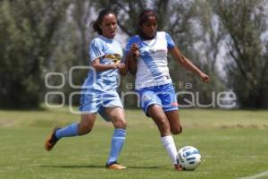 FÚTBOL FEMENIL . PUEBLA VS POTOSINAS