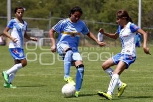 FÚTBOL FEMENIL . PUEBLA VS POTOSINAS