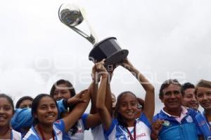 FÚTBOL FEMENIL. PUEBLA VS ANDREAS SOCCER