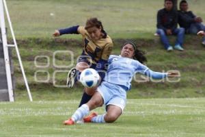 FÚTBOL FEMENIL . CELESTES VS PUMAS UNAM