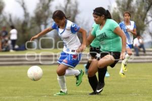 FÚTBOL FEMENIL. PUEBLA VS ANDREAS SOCCER