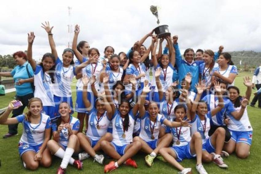 FÚTBOL FEMENIL. PUEBLA VS ANDREAS SOCCER