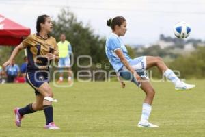 FÚTBOL FEMENIL . CELESTES VS PUMAS UNAM