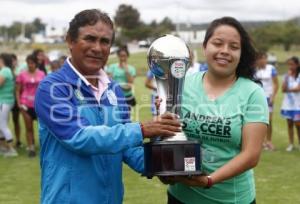 FÚTBOL FEMENIL. PUEBLA VS ANDREAS SOCCER