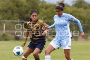 FÚTBOL FEMENIL . CELESTES VS PUMAS UNAM