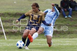 FÚTBOL FEMENIL . CELESTES VS PUMAS UNAM