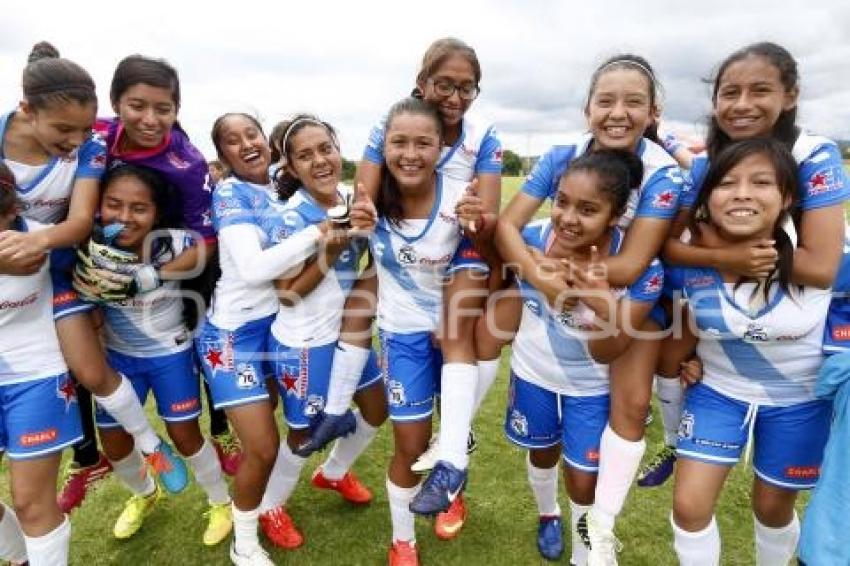 FÚTBOL FEMENIL. PUEBLA VS ANDREAS SOCCER