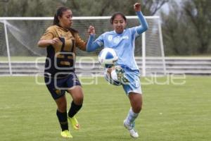 FÚTBOL FEMENIL . CELESTES VS PUMAS UNAM